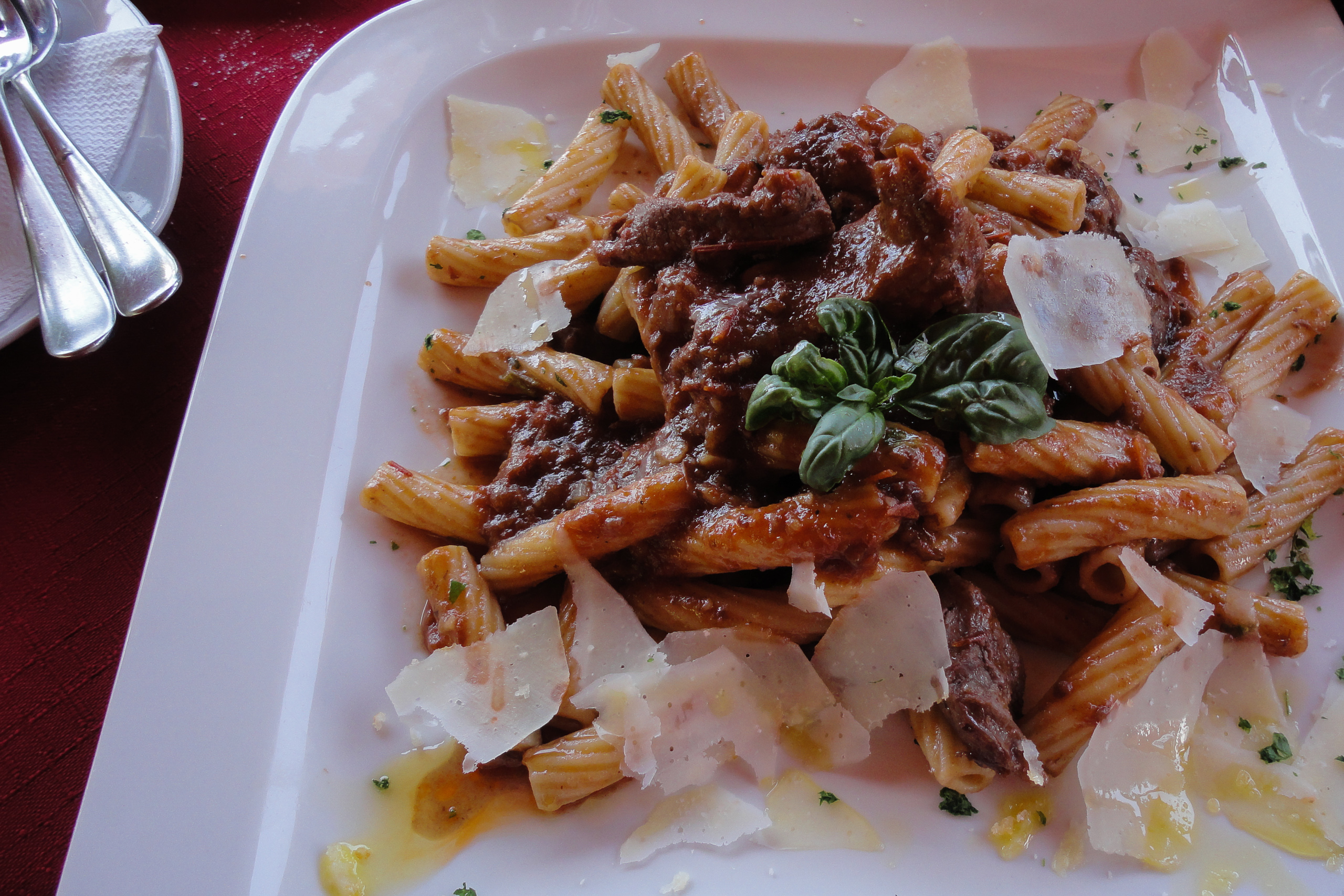 Penne mit Trüffelsauce – istrische Küche